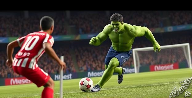 Una espectacular asistencia a Hulk