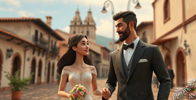 La boda de Ángela y Beltrán será la semana siguiente