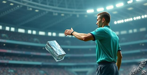 Antonio Rüdiger fue expulsado por lanzar un hielo al árbitro