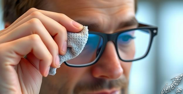 Humedecer un paño de microfibra con un líquido limpiador