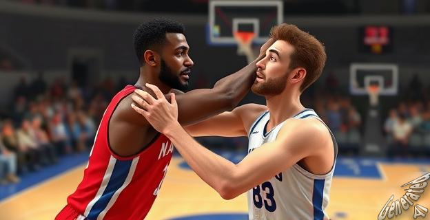 Giannis Antetokounmpo le dio una colleja a Giannoulis Larentzakis