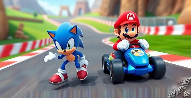 Sonic Racing: CrossWorlds ofrece características que Mario Kart World no tiene, como disparar y correr a un nivel diferente