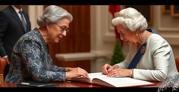 Firmar en el libro de condolencias en la Nunciatura Apostólica
