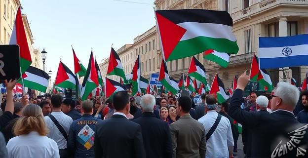 Podemos intenta capitalizar el descontento social a través de la movilización por Gaza