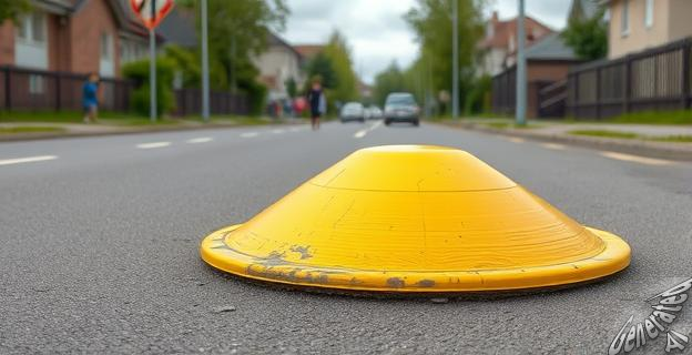 La mayoría de los reductores de velocidad dañados hace un año siguen sin reponerse