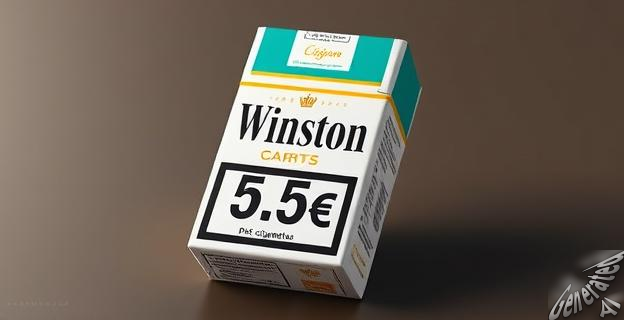 El precio del tabaco de Winston sube a 5,25 euros por cajetilla