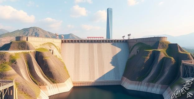 La presa más alta del mundo puede generar 1,35 mil millones de kWh