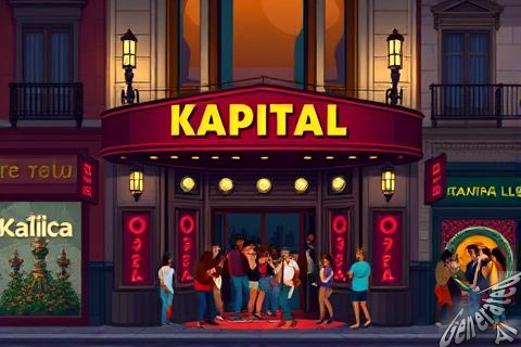 El Teatro Kapital fue construido entre 1928 y 1929 como un cine llamado San Carlos y fue utilizado como una checa republicana durante la Guerra Civil.