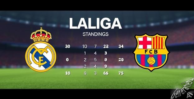 El Real Madrid se mantiene a cuatro puntos del Barcelona