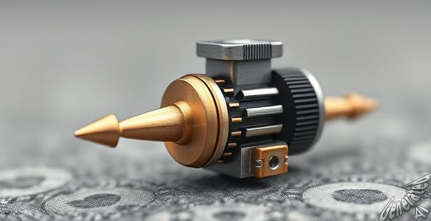 Un motor del tamaño de un grano de arena