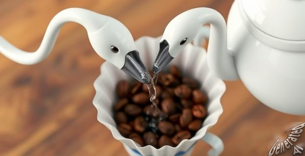 Utilizar una tetera de cuello de cisne y movimientos lentos y constantes para maximizar la extracción del café