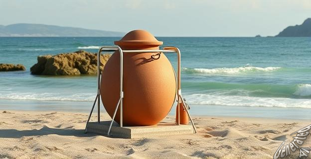 Un desalinizador portátil de terracota que produce agua potable sin electricidad