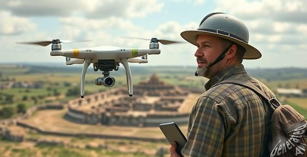 La IA puede detectar patrones en imágenes aéreas y buscar estructuras similares en otras regiones o épocas