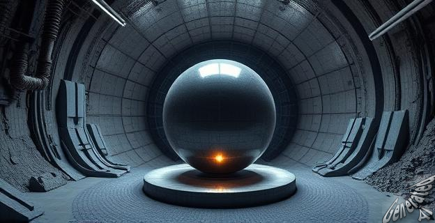 una esfera de 35 metros y 20.000 toneladas de líquido centelleador