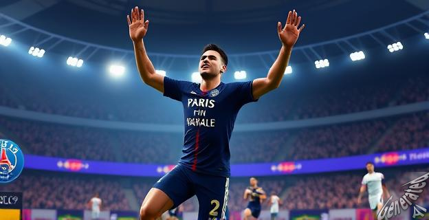 El PSG ganó 5-0 con un doblete de Desire Doue