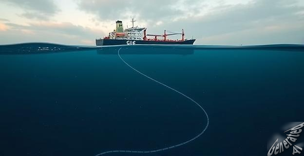 El barco Eagle S es el responsable del corte de cables submarinos