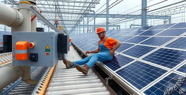 Aplastado por una máquina transportadora