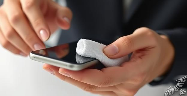 Usar una gamuza de microfibra humedecida con agua y jabón neutro