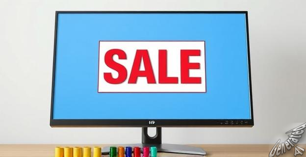 El monitor HP de 24 pulgadas está disponible por 99,99 €