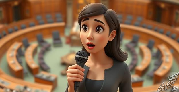 La presidenta de las Cortes de Aragón, Marta Fernández, ha sido acusada de 'indignidad mayúscula' por el diputado de Izquierda Unida, Álvaro Sanz