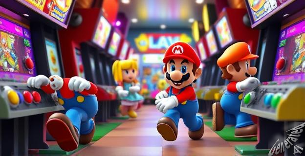 Mario Undokai fue lanzado en 1993 y nunca salió de los arcades japoneses