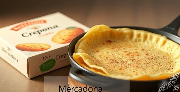 Preparado para crepes de Mercadona