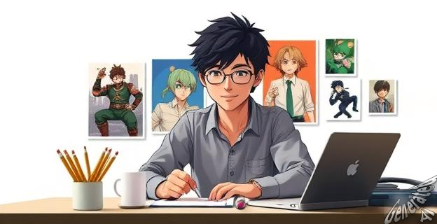 Está en la fase de desarrollo de un nuevo manga