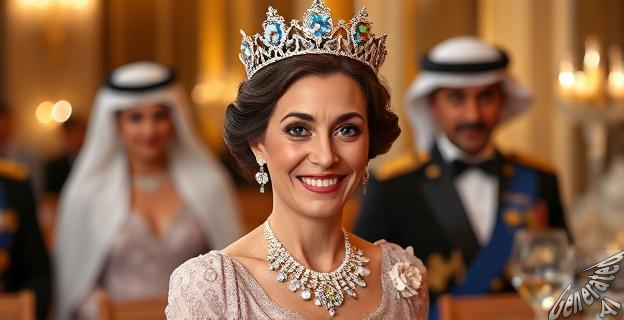 La Reina Letizia usó la tiara rusa que perteneció a la Reina María Cristina de Habsburgo-Lorena