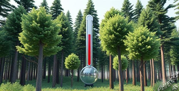 La temperatura media anual dicta la jerarquía vegetal en los bosques