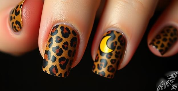 Manicuras de los años 90 con estilos maximalistas y estampados variados