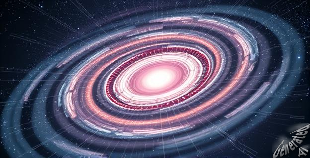 Un púlsar se desplaza a 3 millones de km/h y atraviesa una superestructura magnética de 230 años luz