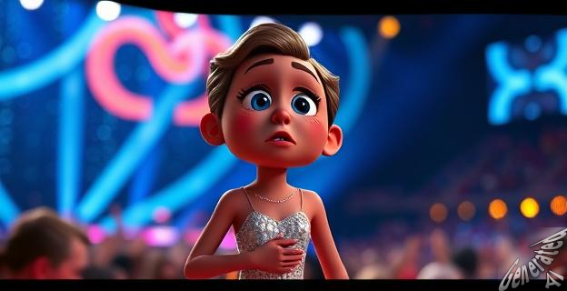 Melody critica la puesta en escena de su actuación