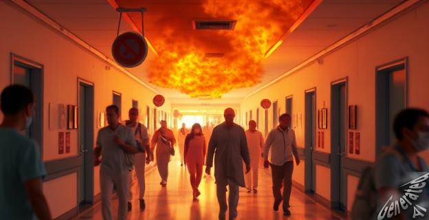 Una paciente fallecida y un sanitario en observación