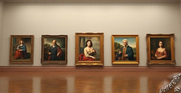 siete cuadros de la colección de Pedro Rico
