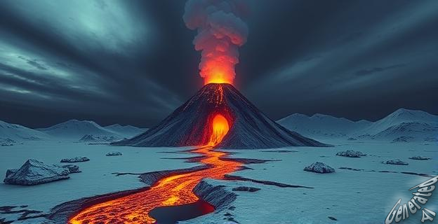 Dos erupciones volcánicas simultáneas en 1458/59