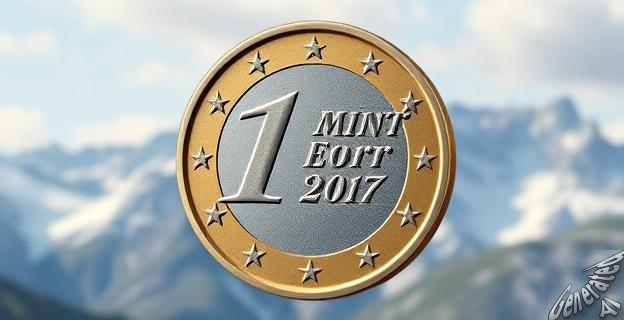 La moneda de 1 euro de Eslovenia de 2007 con errores de acuñación puede alcanzar un valor de 550 euros