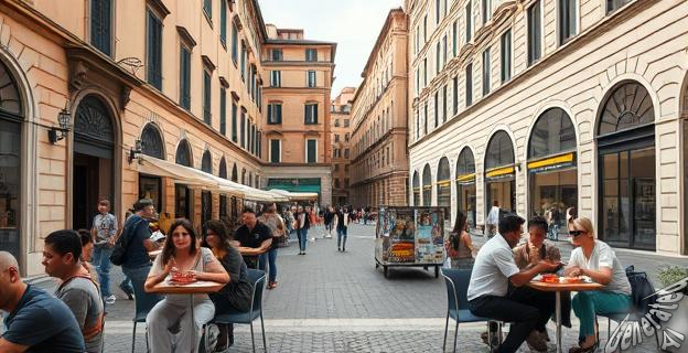 La comida callejera romana ha mantenido una continuidad sorprendente en su manera de comer en la calle durante más de dos mil años
