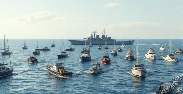 El ejército israelí interceptará la flotilla con 600 efectivos