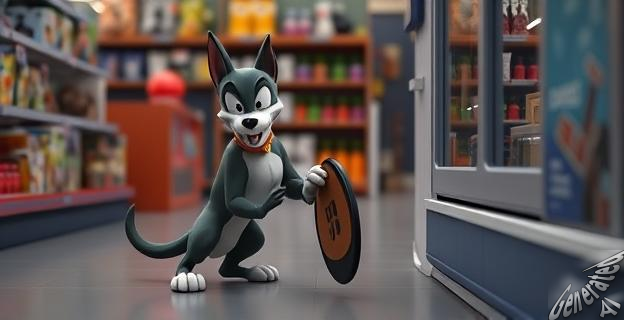 La escena eliminada muestra a Krypto mordiendo el pie de Mister Terrific