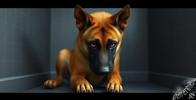 Poncho necesita paciencia, cariño y comprensión para superar su miedo