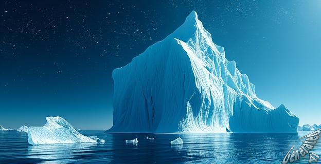 El iceberg A-23A pierde masa a un ritmo alarmante, perdiendo más de 360 kilómetros cuadrados de hielo en solo dos meses