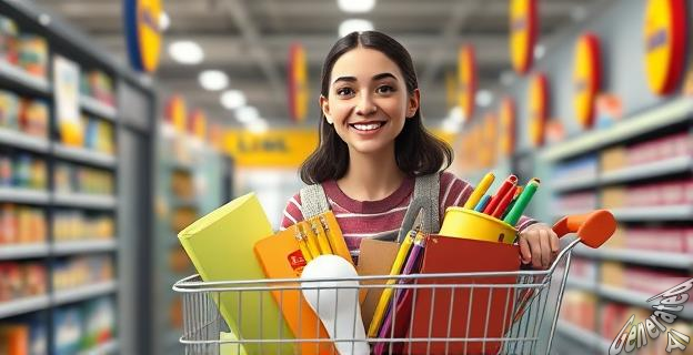 Comprar tres unidades de productos escolares y pagar solo dos