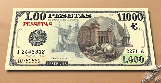 Un billete de 100 pesetas de 1875 puede alcanzar hasta 12 000 €