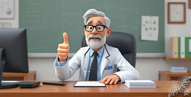 El profesor respondió con un 'ufff' y un emoji del dedo pulgar para abajo