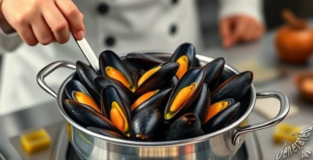 Aprovechar el jugo que los mejillones sueltan durante la cocción