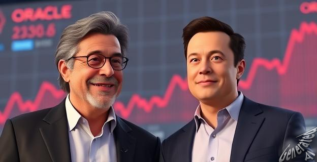 Larry Ellison podría superar a Elon Musk como el hombre más rico del mundo con una fortuna de 392.600 millones de dólares