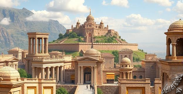 Murallas ciclópeas de hasta siete metros de grosor