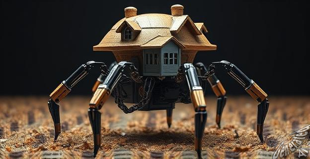 Un robot llamado Charlotte puede imprimir casas de 200 metros cuadrados en un solo día