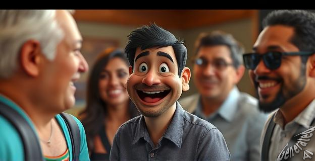 Manu se despide con un juego de palabras