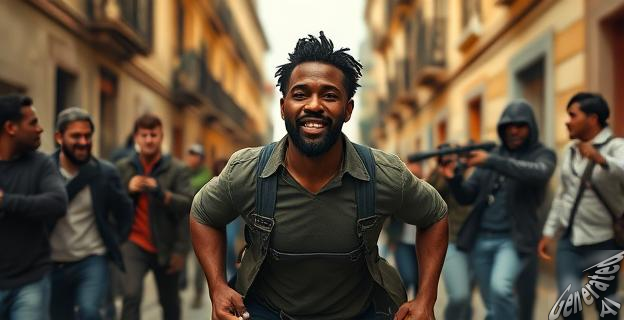 Tuvo que salir corriendo ante las amenazas